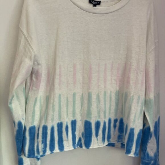 SPLENDID Tie Dye along Sleeves Sweatshirt.Size M - Picture 11 of 13